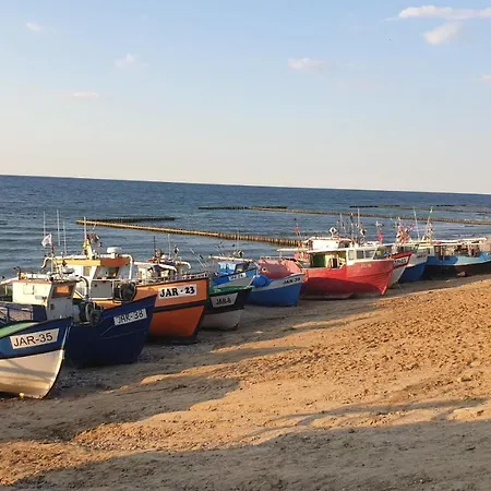 Letniskowe Bursztynek بيت خشبي ياروسوافيتس
